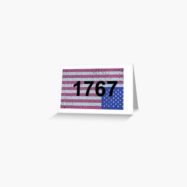 Vista previa del artículo con la obra «Bandera de 1767», diseñado y vendido por Matt Curtis.