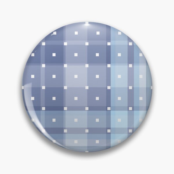 Item preview, Desert Varnish Plaid Periwinkle Blue White Square Dots 1 designed and sold by Art in My Loft.