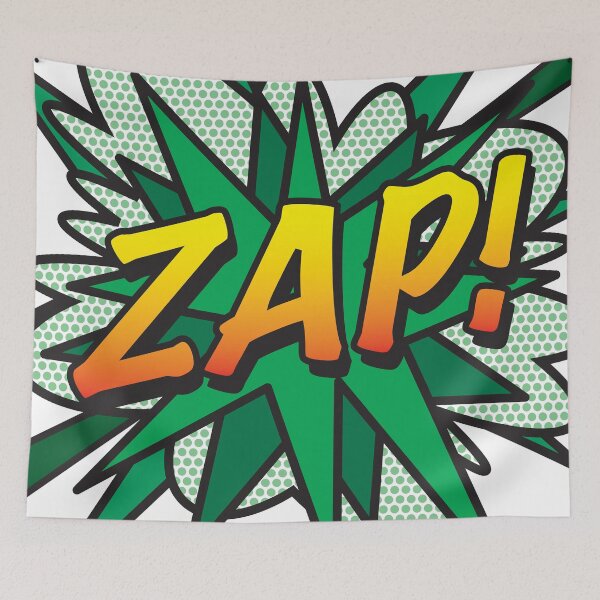 Item preview, ZAP Comic Book Flash Pop Art Retro Fun designed and sold by theimagezone.