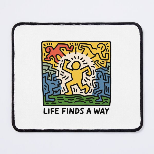 Item preview, Life Finds a Way, perseverance, life, growth, funnyfits70, Humor, Funny, retro, vintages, funny quotes, animal humor, designed and sold by FunnyFits70.