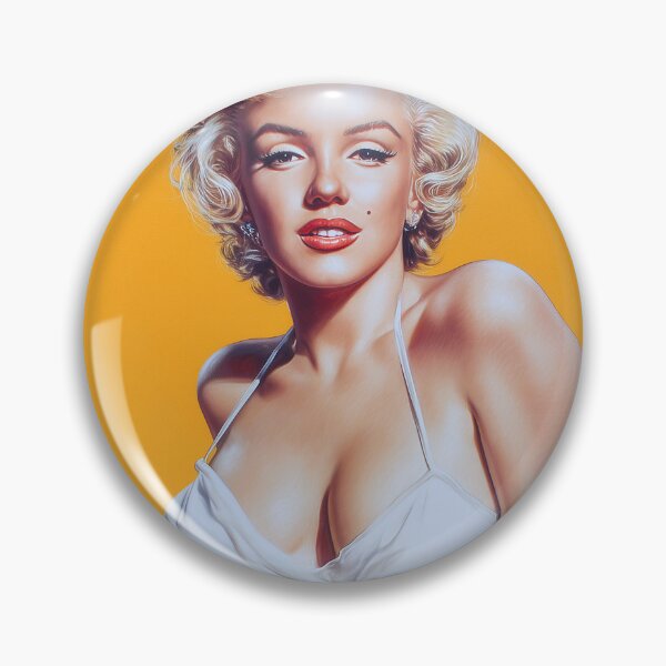 Item preview, Classic Marilyn Pose – Vintage Glamour in Blue and White designed and sold by djovan.