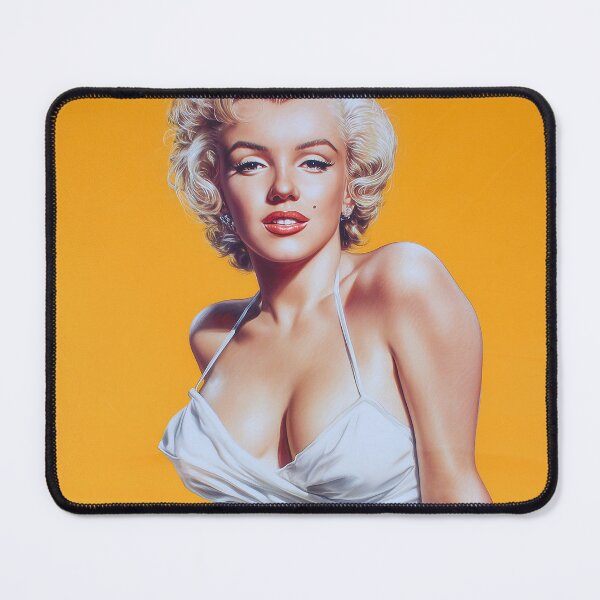 Item preview, Classic Marilyn Pose – Vintage Glamour in Blue and White designed and sold by djovan.