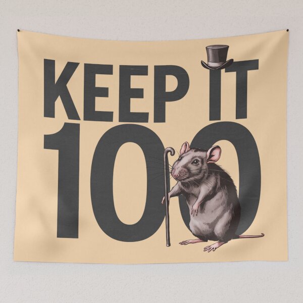Item preview, Rat - Keep It 100 designed and sold by 123ks.