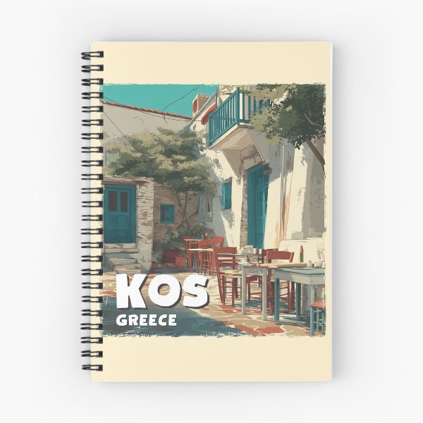 Item preview, A Vintage Travel Art of Kos - Greece  designed and sold by GoodOldVintage.