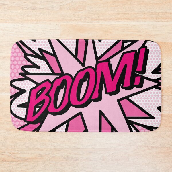 Item preview, BOOM Pink Comic Book Pop Art Modern Fun Retro designed and sold by theimagezone.