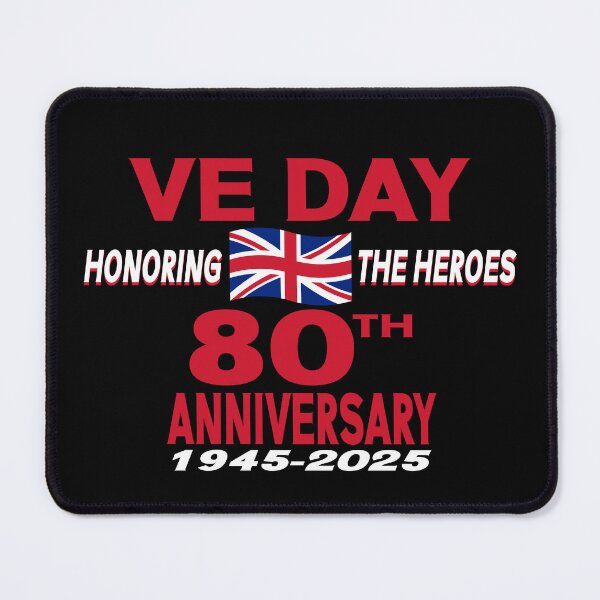Item preview, VE Day 2025 WW2 80th Anniversary Union Jack V E DAY designed and sold by Colorfulman.