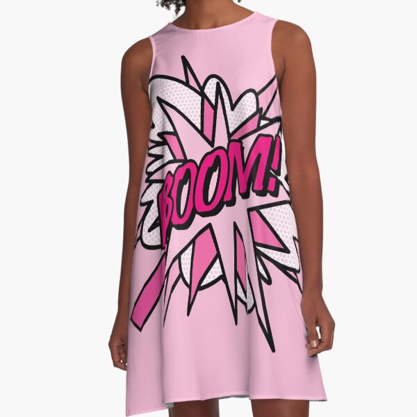 Item preview, BOOM Pink Flash Comic Book Pop Art Modern Fun Retro designed and sold by theimagezone.