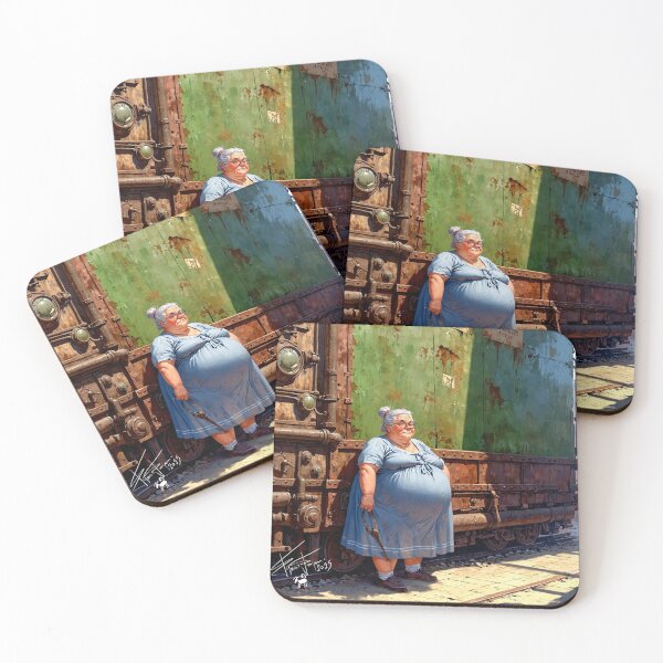 Item preview, The junkyard grandmother. designed and sold by Ignacio Junquera.