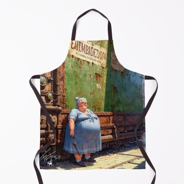 Item preview, The junkyard grandmother. designed and sold by Ignacio Junquera.