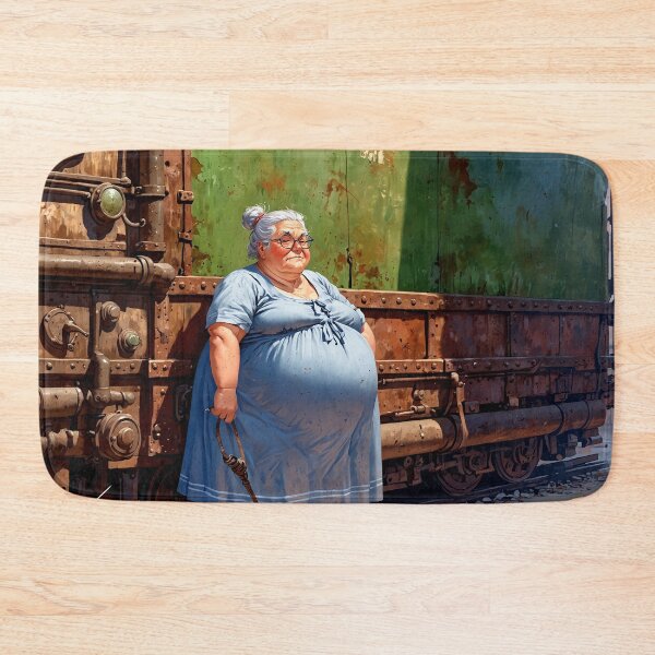 Item preview, The junkyard grandmother. designed and sold by Ignacio Junquera.