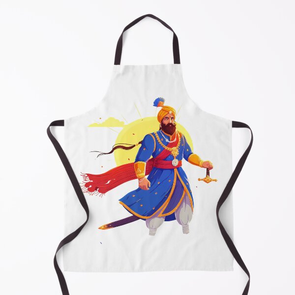 Item preview, Majestic Sikh Warrior – Valor and Pride designed and sold by OpulentOrigins.