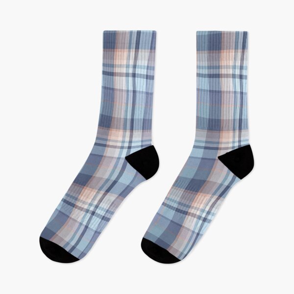 Item preview, Desert Varnish Plaid Sky Blue 1 designed and sold by Art in My Loft.