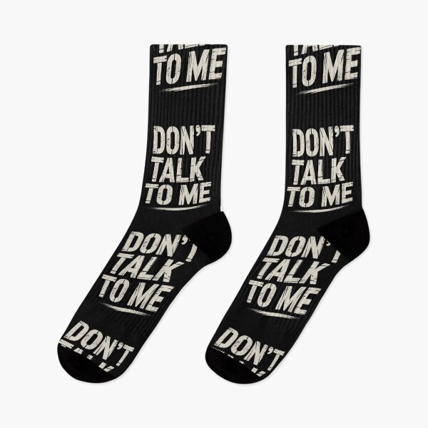 Item preview, DON'T TALK TO ME designed and sold by SignumShop.