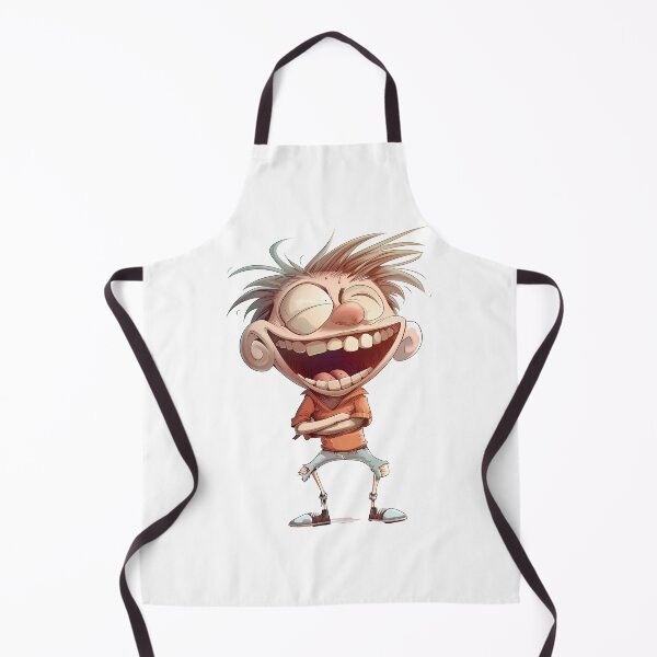Item preview, Wild Laughter Cartoon Kid – Hilarious Comic Character designed and sold by OpulentOrigins.