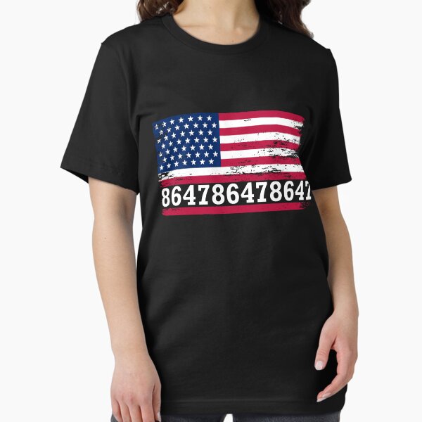 Item preview, 86 47 American Flag 8647 Subtle Anti Trump Gear designed and sold by DynamicDesign.