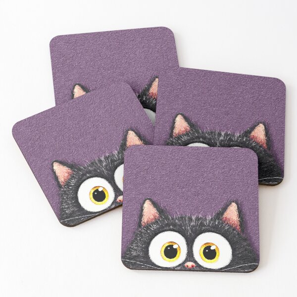Item preview, Fluffy Kitten Looking Up With Soft Color Mood designed and sold by Piotrek0001.