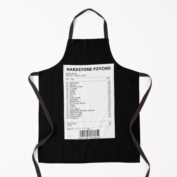 Item preview, HARDSTONE PSYCHO receipt designed and sold by 1xstonee-shop.