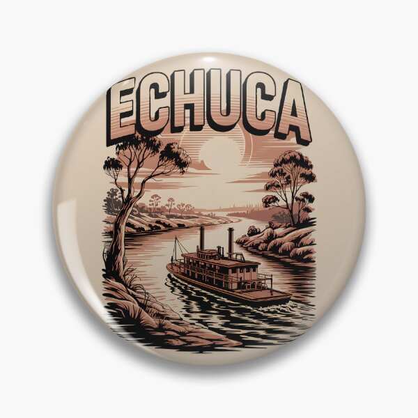Item preview, Vintage Echuca Moama Victoria Australia Design designed and sold by SwanAndStone.