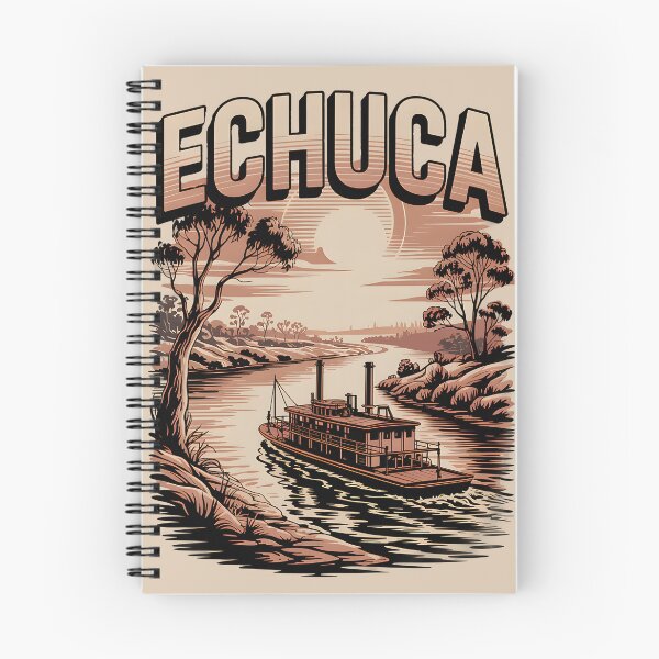 Item preview, Vintage Echuca Moama Victoria Australia Design designed and sold by SwanAndStone.
