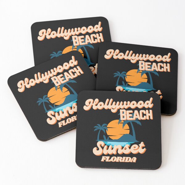 Item preview, Hollywood Beach Sunset Florida designed and sold by Guess4best.
