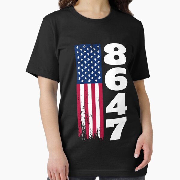 Item preview, 86 47 American Flag 8647 Subtle Anti Trump Gear designed and sold by DynamicDesign.