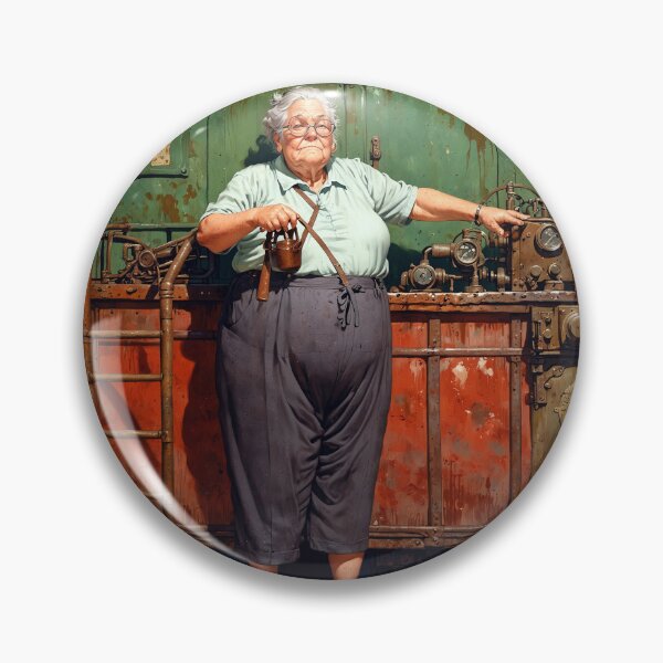 Item preview, The junkyard grandmother. designed and sold by Ignacio Junquera.
