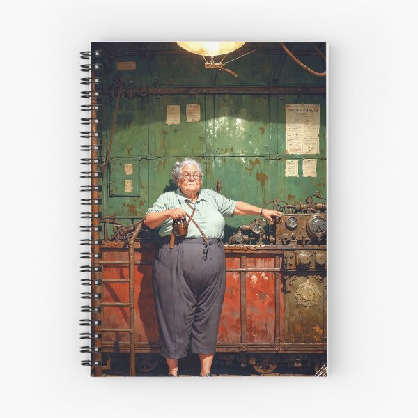 Item preview, The junkyard grandmother. designed and sold by Ignacio Junquera.