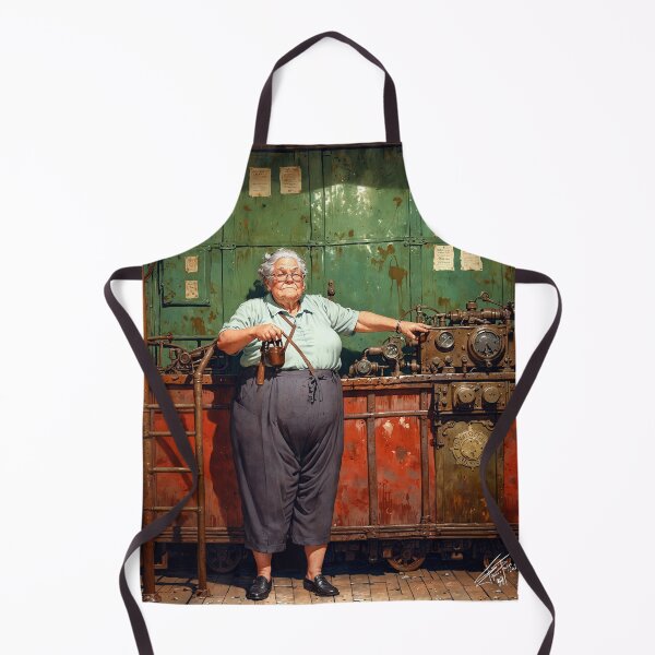 Item preview, The junkyard grandmother. designed and sold by Ignacio Junquera.
