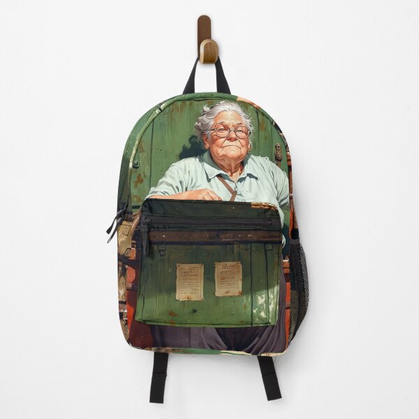 Item preview, The junkyard grandmother. designed and sold by Ignacio Junquera.