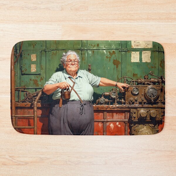 Item preview, The junkyard grandmother. designed and sold by Ignacio Junquera.