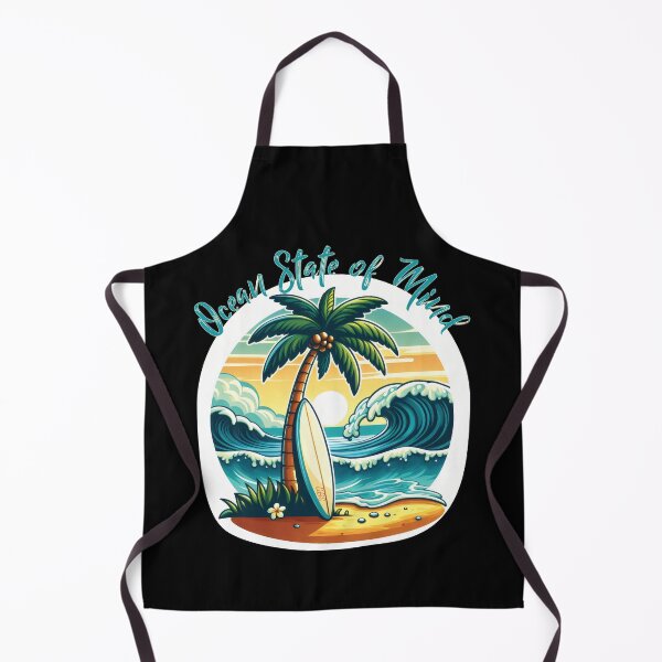 Item preview, Ocean State of Mind – Retro Surf Beach Vibe Artwork designed and sold by DBSartdesigns.