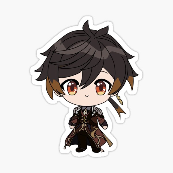 Item preview, Chibi Genshin Zhongli designed and sold by chibicrayon.
