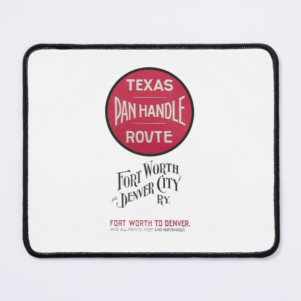 Item preview, Vintage Fort Worth and Denver City Railway - Texas Panhandle Route designed and sold by QuayTradingCo.