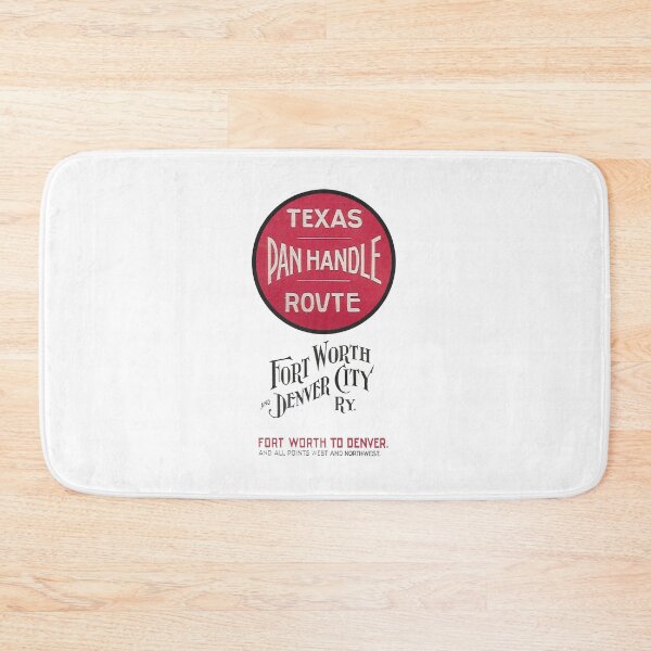 Item preview, Vintage Fort Worth and Denver City Railway - Texas Panhandle Route designed and sold by QuayTradingCo.