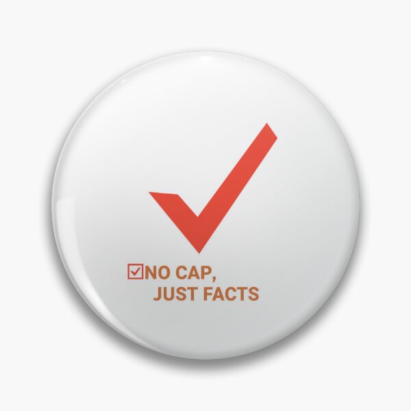 Item preview, No Cap Just Facts Art  designed and sold by MaqueCreation.