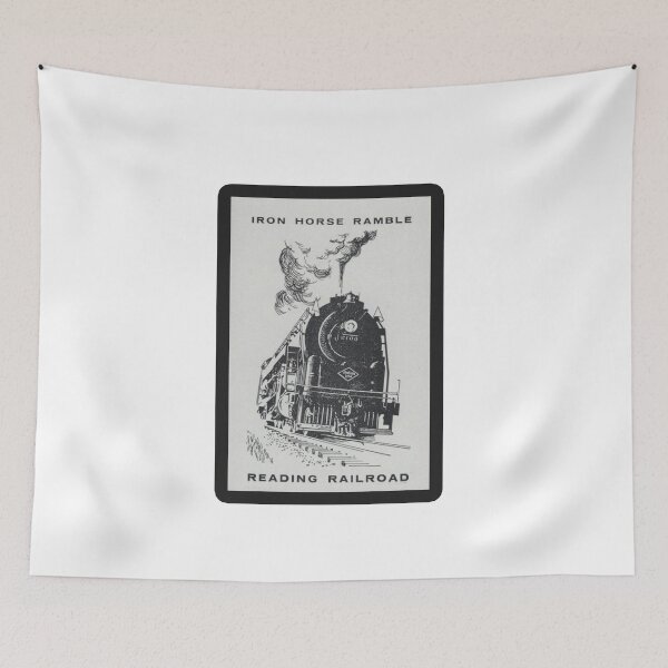 Item preview, Vintage Reading Railroad - Iron Horse Ramble designed and sold by QuayTradingCo.