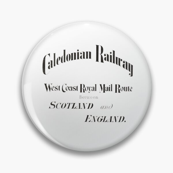 Item preview, Vintage Caledonian Railway - West Coast Royal Mail Route designed and sold by QuayTradingCo.