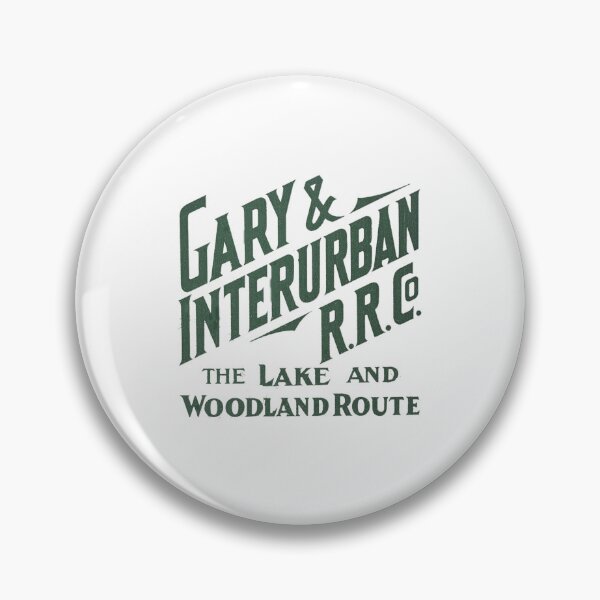 Item preview, Ferrocarril clásico de Gary y de Interurban Railroad Company: la ruta de los lagos y los bosques designed and sold by QuayTradingCo.