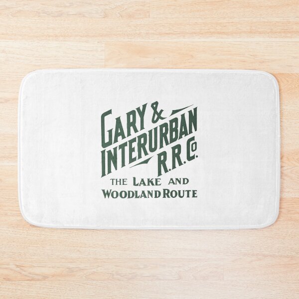 Item preview, Vintage Gary and Interurban Railroad Company - The Lake and Woodland Route designed and sold by QuayTradingCo.