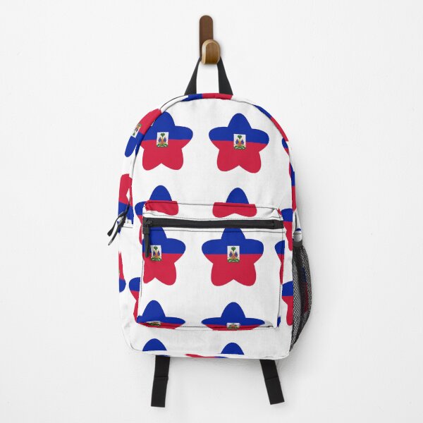 Item preview, Haiti Flag Star Pattern designed and sold by TheIconSmith.