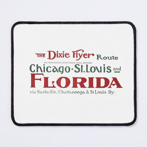 Item preview, Vintage Nashville Chattanoga and St Louis Railway - To and From Dixieland designed and sold by QuayTradingCo.