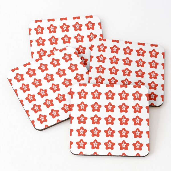 Item preview, Hongkong Flag Star Pattern designed and sold by TheIconSmith.