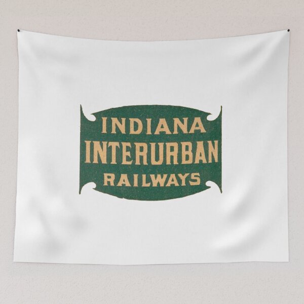 Item preview, Vintage Indiana Interurban Railways designed and sold by QuayTradingCo.