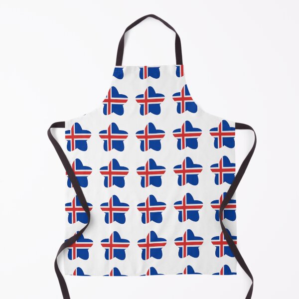 Item preview, Iceland Flag Star Pattern designed and sold by TheIconSmith.