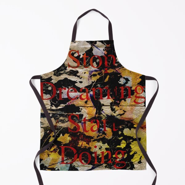 Item preview, Stop Dreaming Start Doing Motivational Text art designed and sold by NickDedidis.