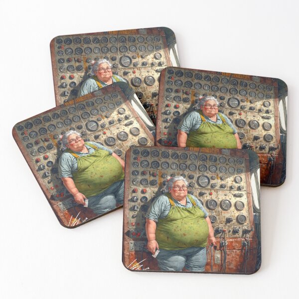 Item preview, The junkyard grandmother.03 designed and sold by Ignacio Junquera.