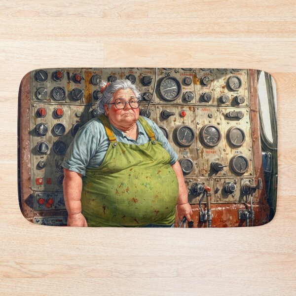 Item preview, The junkyard grandmother.03 designed and sold by Ignacio Junquera.
