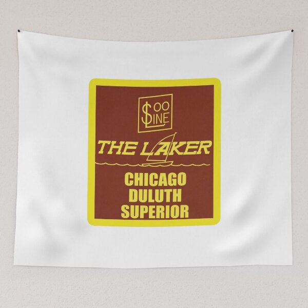 Item preview, Vintage Soo Line - The Laker - Chicago, Duluth, Superior designed and sold by QuayTradingCo.