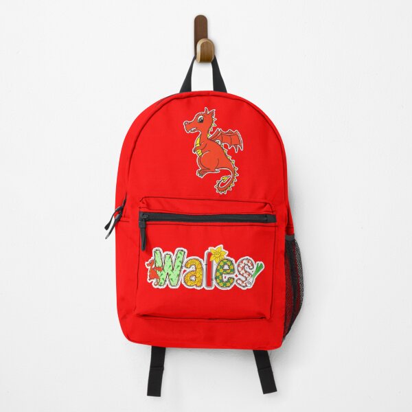 Item preview, Wales Word With Daffodils, Dragons and Leeks designed and sold by Studio Lisa Jayne.