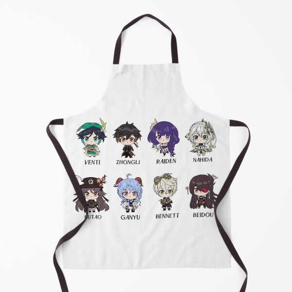 Item preview, Chibi Genshin Impact characters designed and sold by chibicrayon.
